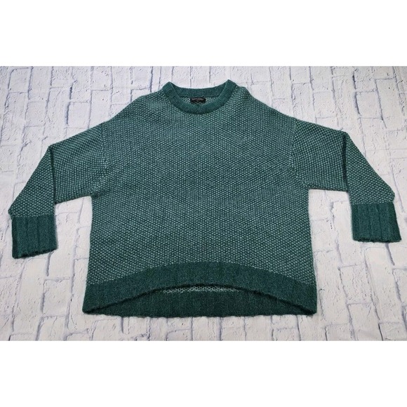 Banana Republic Andi Oversized Sweater Italian Fabric Alpaca Nylon WOMENS SZ XL
